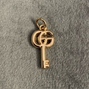 Upcycled Gold Key Pendant